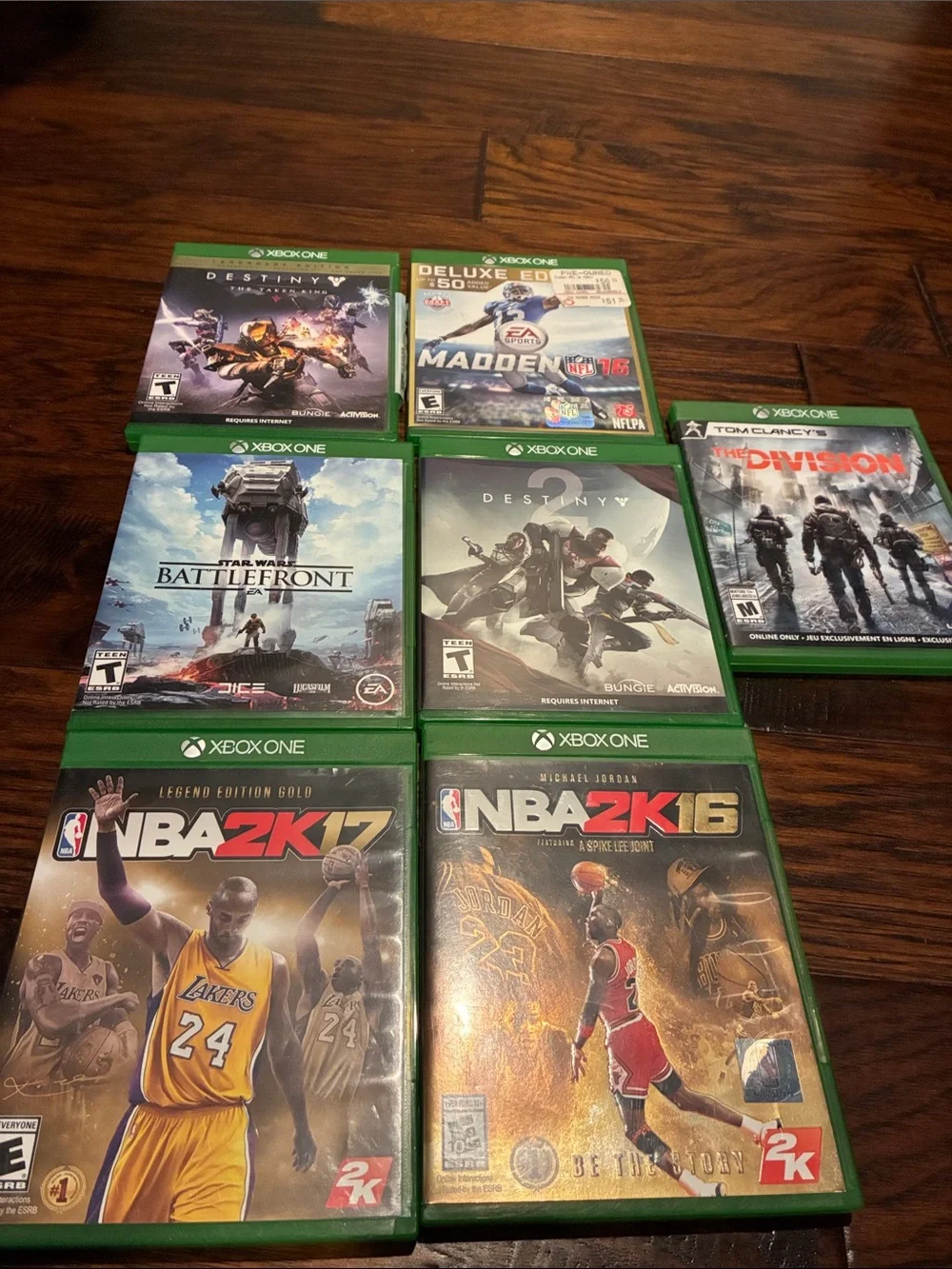 Lot XboxOne games